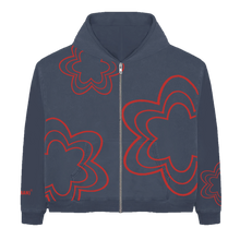 Load image into Gallery viewer, FLOWER STACKED ZIP UP