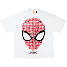 Load image into Gallery viewer, SPIDER-MAN FLOWER GINGHAM HEAD TEE