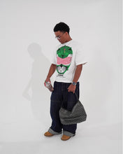 Load image into Gallery viewer, GREEN RANGER FLOWER GINGHAM TEE
