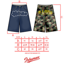 Load image into Gallery viewer, SHOOTING FLOWER JORTS

